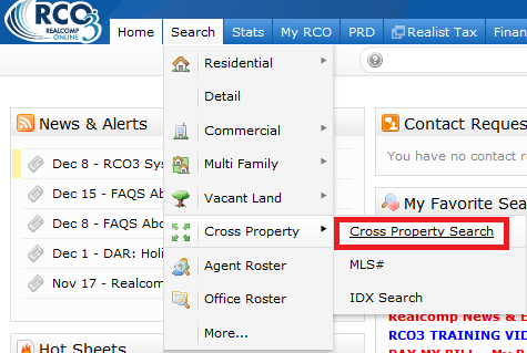 cross property meu